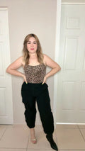 Blusa leopardo