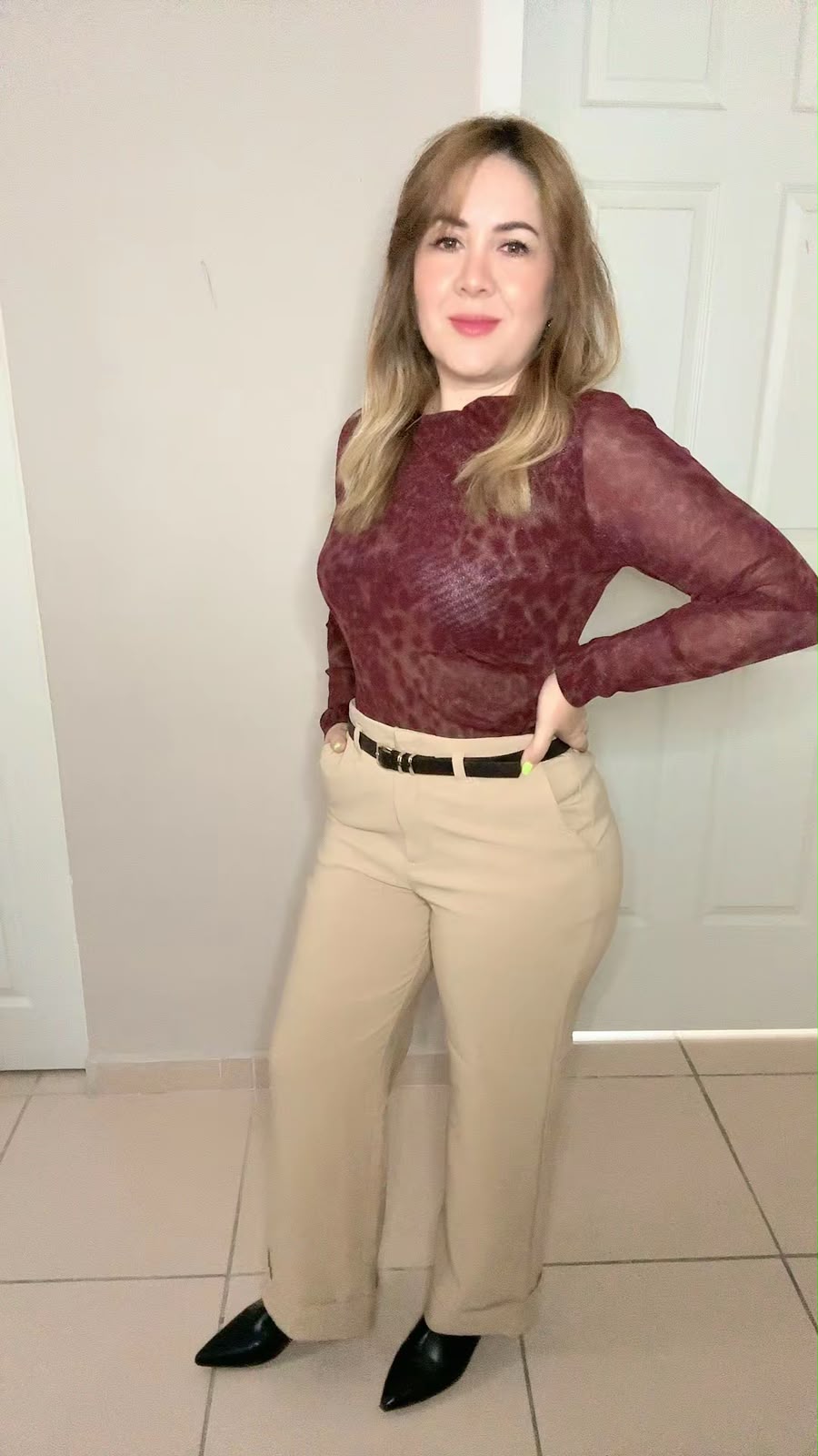 Blusa mesh