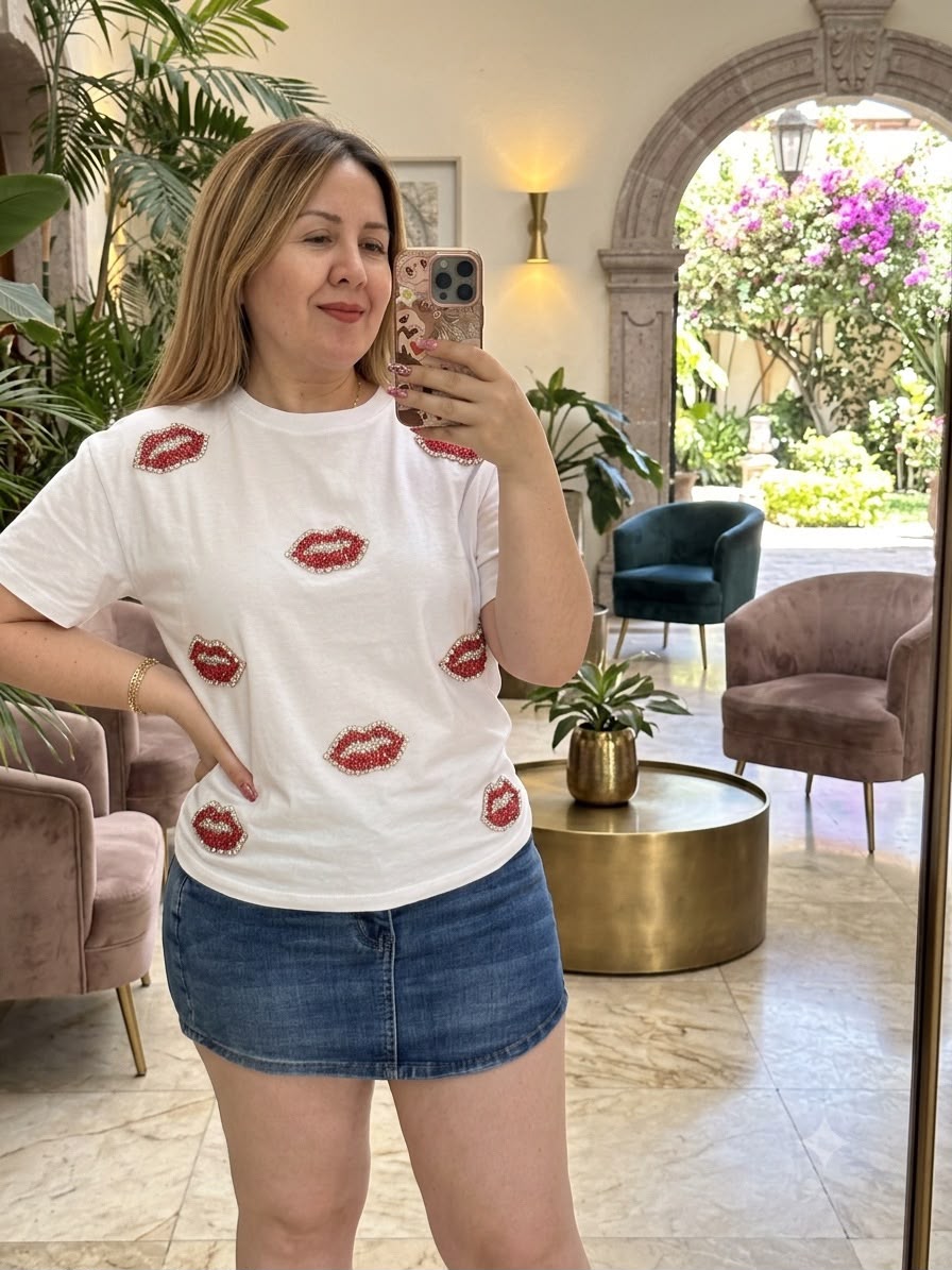 Kisses diamonds blanco