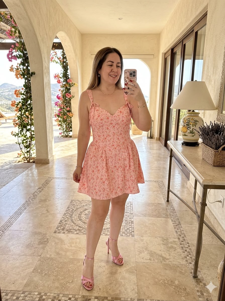 Vestido floreado