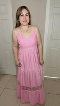 Vestido tirantes largo